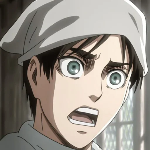 ⚔ Стикер «? eren jaeger» для Telegram