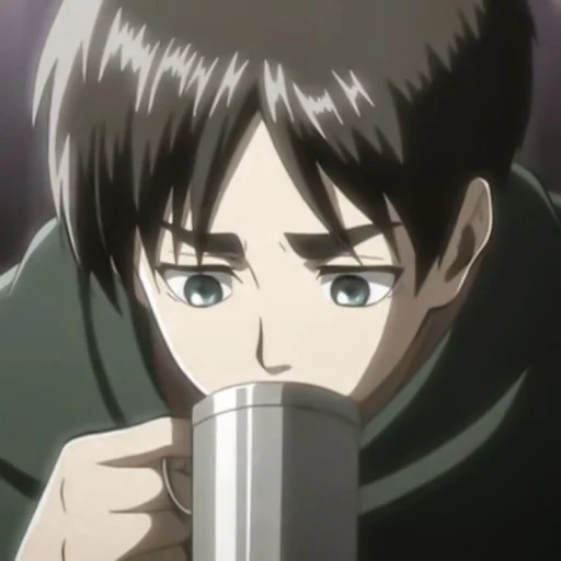 ⚔ Стикер «? eren jaeger» для Telegram