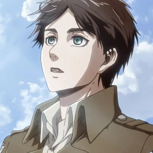 ⚔ Стикер «? eren jaeger» для Telegram
