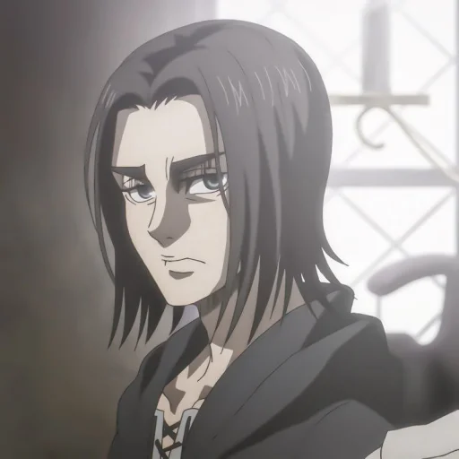 ⚔ Стикер «? eren jaeger» для Telegram