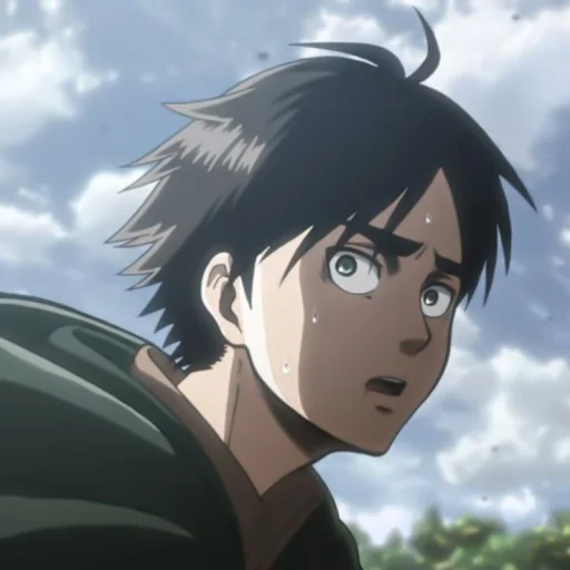 ⚔ Стикер «? eren jaeger» для Telegram