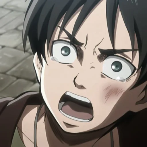 ⚔ Стикер «? eren jaeger» для Telegram