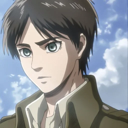 ⚔ Стикер «? eren jaeger» для Telegram