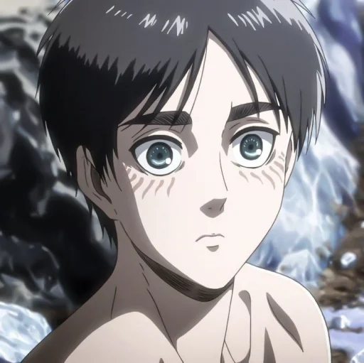 ⚔ Стикер «? eren jaeger» для Telegram