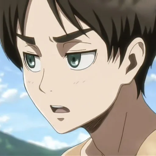⚔ Стикер «? eren jaeger» для Telegram