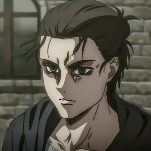 ⚔ Стикер «? eren jaeger» для Telegram