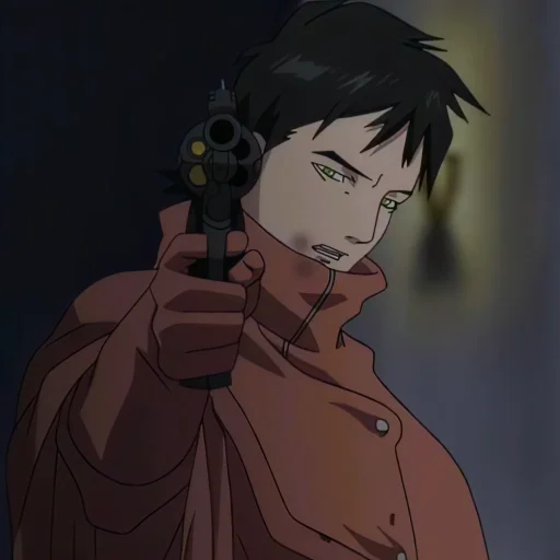 🔫 Стикер «Ergo Proxy Эрго Прокси» для Telegram