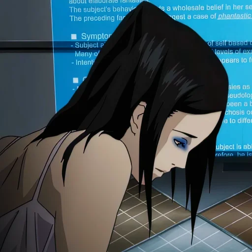 😪 Стикер «Ergo Proxy Эрго Прокси» для Telegram