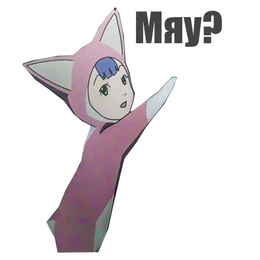 😼 Стикер «Ergo proxy» для Telegram