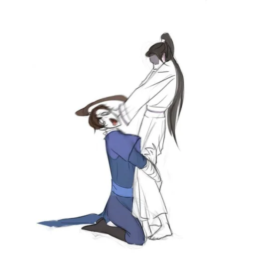 🍋 Стикер «Tian Guan Ci Fu» для Telegram