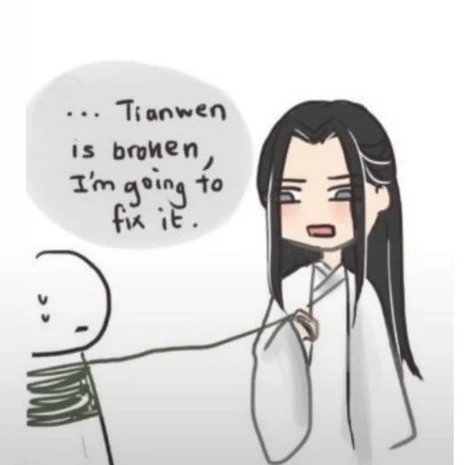 🍋 Стикер «Tian Guan Ci Fu» для Telegram
