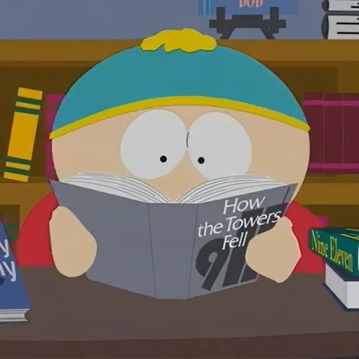 📚 Стикер «South Park Eric Cartman» для Telegram