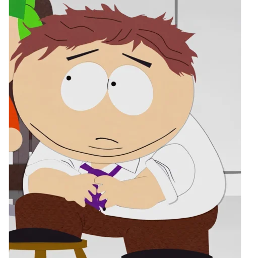 😕 Стикер «South Park Eric Cartman» для Telegram