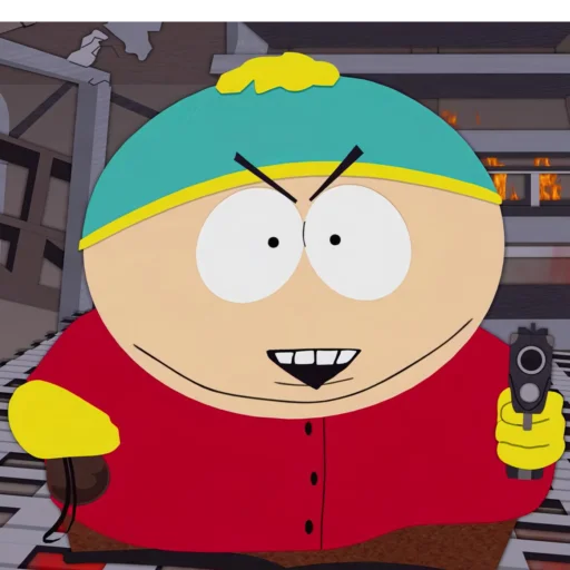 🔫 Стикер «South Park Eric Cartman» для Telegram