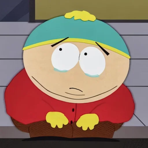 😭 Стикер «South Park Eric Cartman» для Telegram
