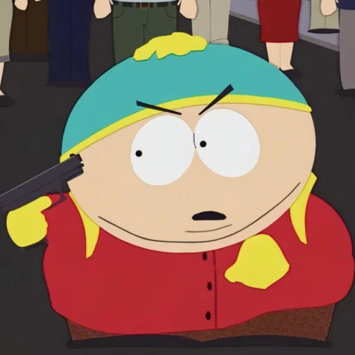 🔫 Стикер «South Park Eric Cartman» для Telegram