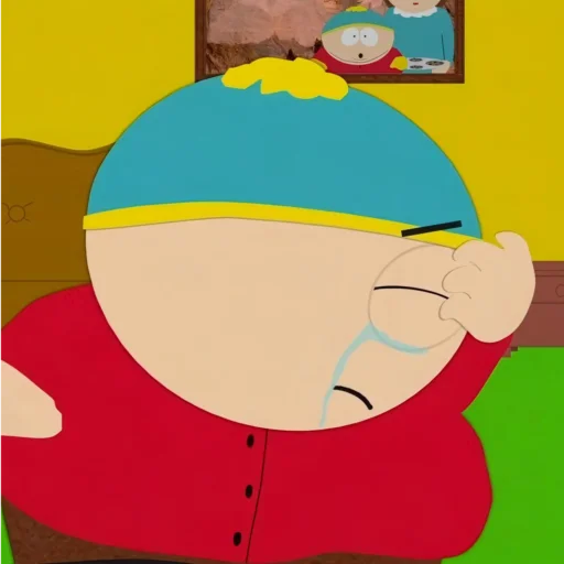 😭 Стикер «South Park Eric Cartman» для Telegram