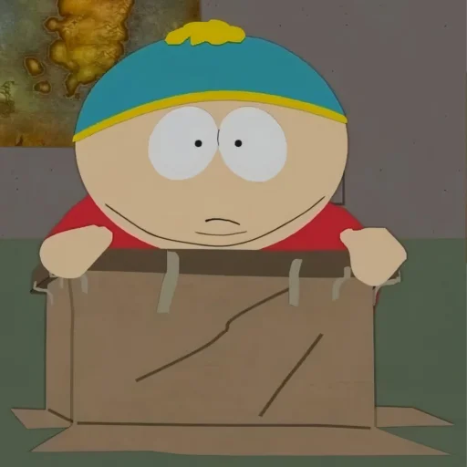 😕 Стикер «South Park Eric Cartman» для Telegram