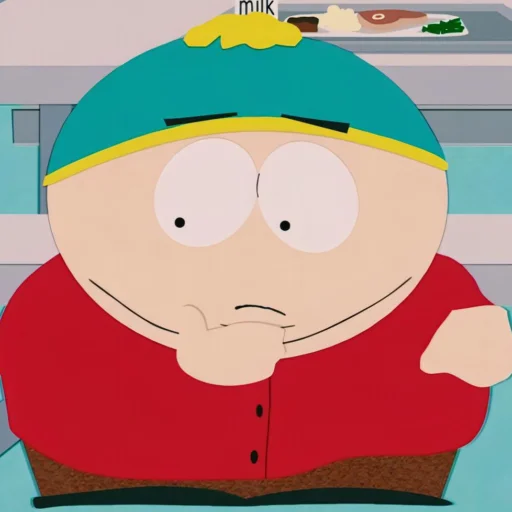 🤔 Стикер «South Park Eric Cartman» для Telegram