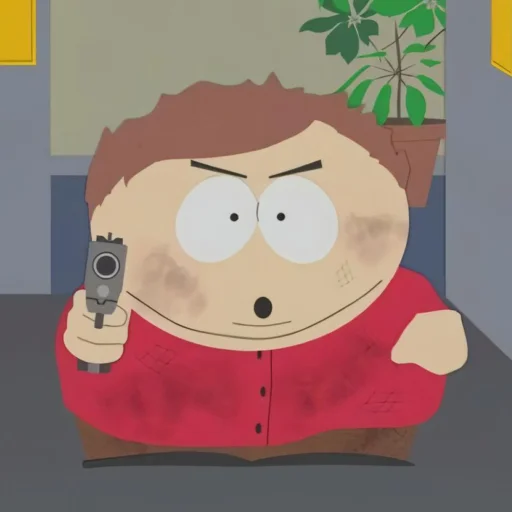 🔫 Стикер «South Park Eric Cartman» для Telegram