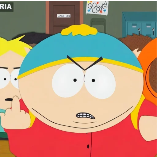 🖕 Стикер «South Park Eric Cartman» для Telegram