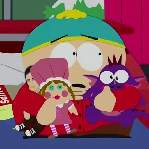 😧 Стикер «South Park Eric Cartman» для Telegram