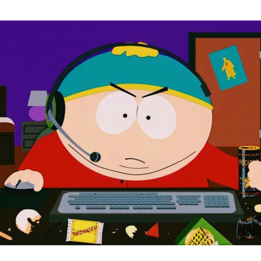 💻 Стикер «South Park Eric Cartman» для Telegram