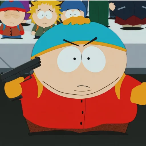 🔫 Стикер «South Park Eric Cartman» для Telegram