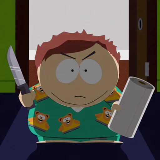 🔪 Стикер «South Park Eric Cartman» для Telegram