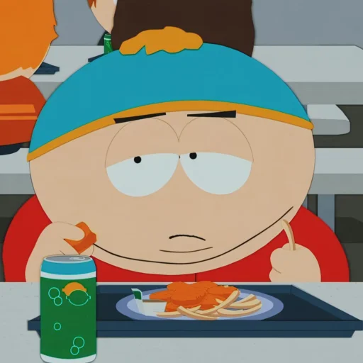 😕 Стикер «South Park Eric Cartman» для Telegram