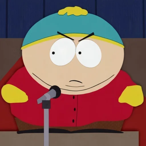 🙁 Стикер «South Park Eric Cartman» для Telegram