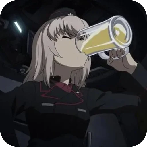 🍺 Стикер «Erika Izumi» для Telegram