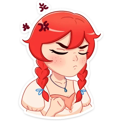 😡 Стикер «Эри» для Telegram