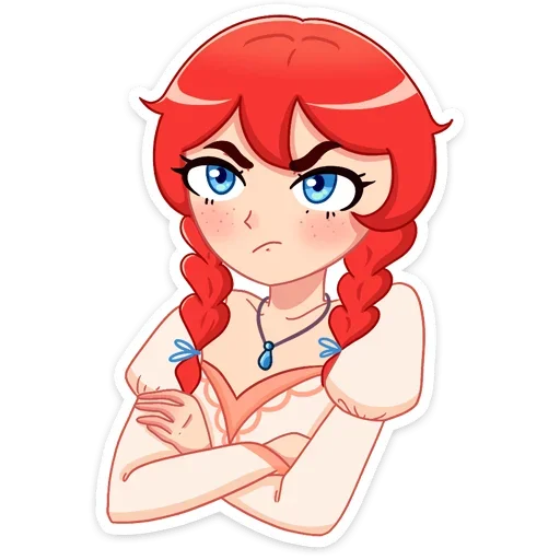 😕 Стикер «Эри» для Telegram