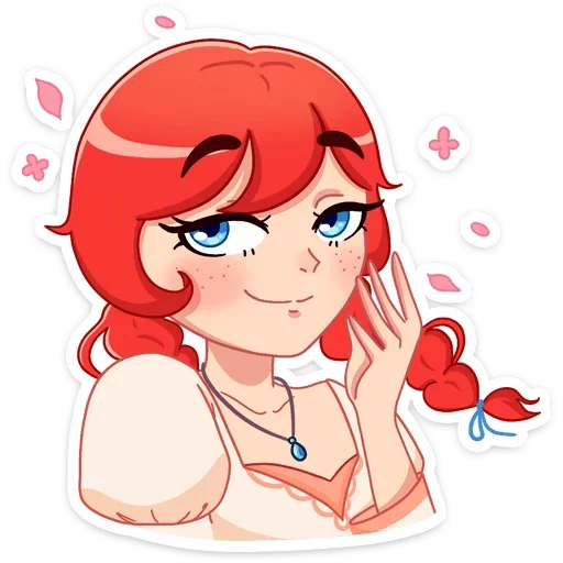 ☺ Стикер «Эри» для Telegram