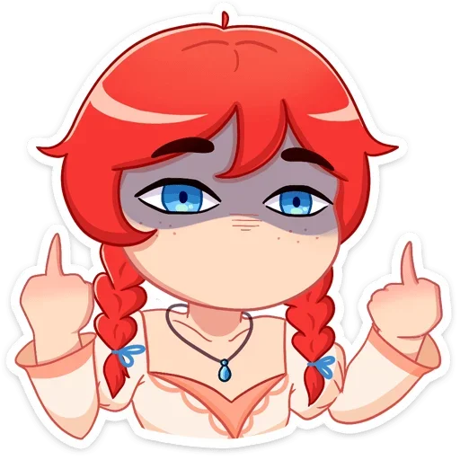 🖕 Стикер «Эри» для Telegram