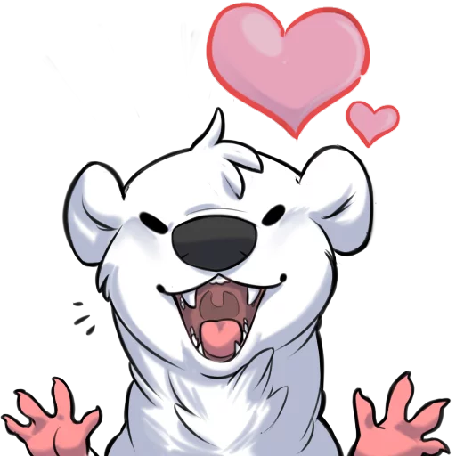 😘 Стикер «Ermines» для Telegram
