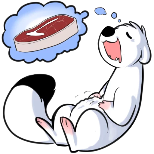 😛 Стикер «Ermines» для Telegram