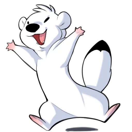 😀 Стикер «Ermines» для Telegram