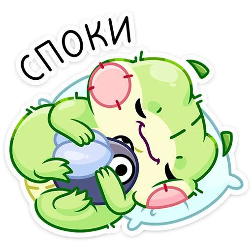 😴 Стикер «Эрни» для Telegram