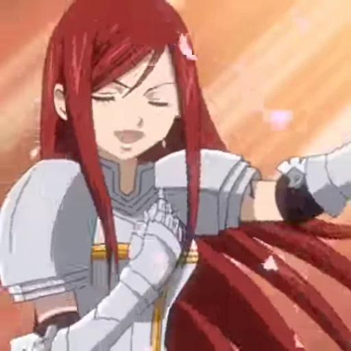 😇 Стикер «Erza Scarlet» для Telegram