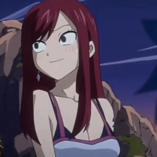 ☺️ Стикер «Erza Scarlet» для Telegram