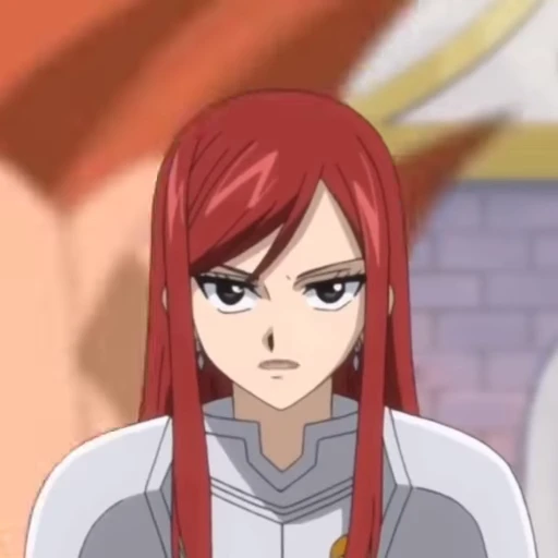 😓 Стикер «Erza Scarlet» для Telegram