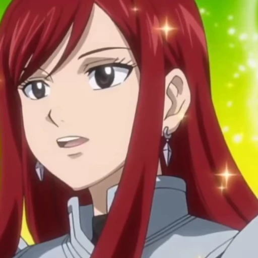 😊 Стикер «Erza Scarlet» для Telegram