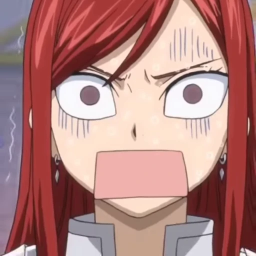 😱 Стикер «Erza Scarlet» для Telegram