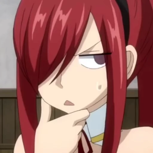 🤔 Стикер «Erza Scarlet» для Telegram