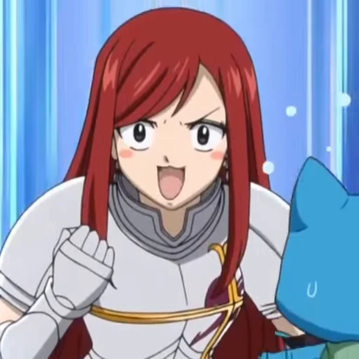 😍 Стикер «Erza Scarlet» для Telegram