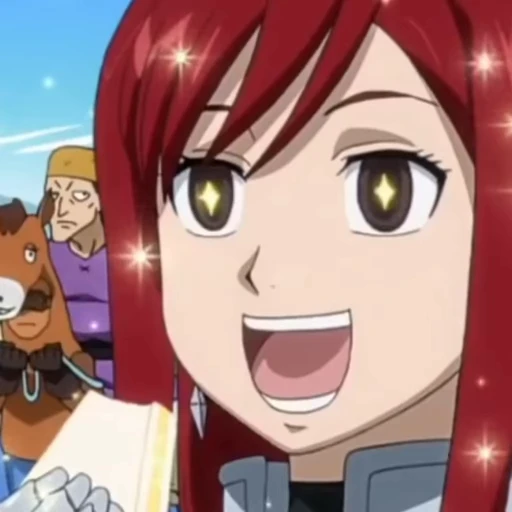 🤩 Стикер «Erza Scarlet» для Telegram