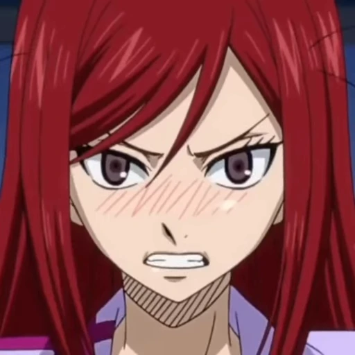 😡 Стикер «Erza Scarlet» для Telegram