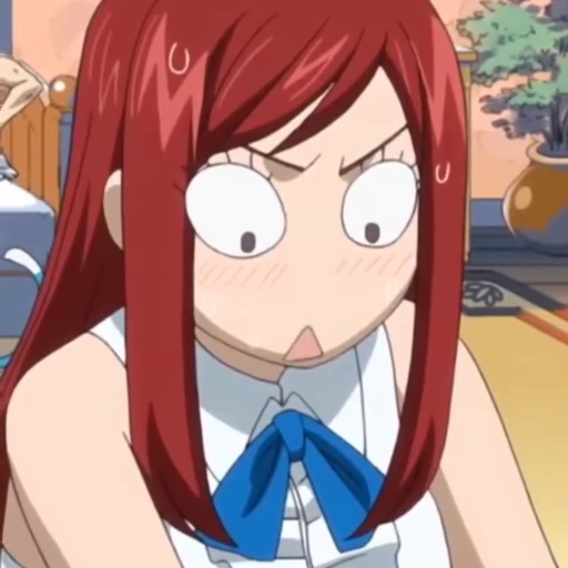 😲 Стикер «Erza Scarlet» для Telegram